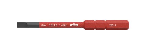 Wiha Bit slimBit electric płaski 3.5 mm x 75 mm (41159)