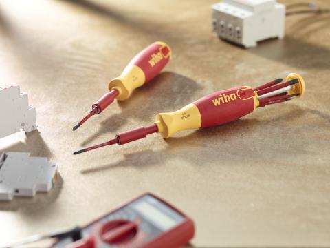 Wiha Wkrętak z magazynkiem bitów LiftUp electric TORX® z 6 bitami slimBit (41157)