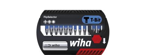 Wiha Zestaw bitów FlipSelector, bit T 25 mm Phillips, Pozidriv, TORX® 13-cz. 1/4" C6,3 (41824)