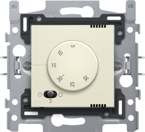 Elektroniczny termostat, kolor cream