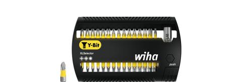 Wiha Zestaw bitów XLSelector, bit Y 25 mm Phillips, Pozidriv, TORX® 31-cz. 1/4" C6,3 (41832)