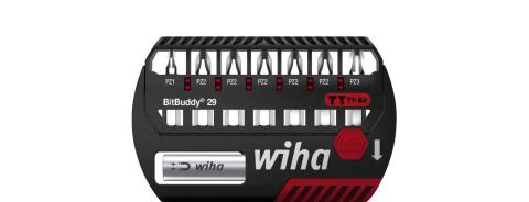 Wiha Zestaw bitów BitBuddy® bit TY 29 mm Pozidriv 8-cz. 1/4" C6,3 (42098)