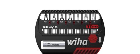 Wiha Zestaw bitów BitBuddy® Bit TY 29 mm Phillips, Pozidriv, TORX® 8-cz. 1/4″ C6,3 (42137)