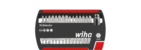 Wiha Zestaw bitów XLSelector Standard 25 mm mieszany 31-cz. 1/4" C6,3 (29417)