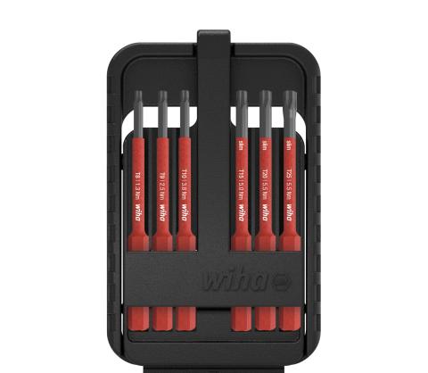 Wiha Zestaw bitów slimBit electric TORX® 6-cz. (43153)