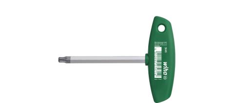 Wiha Klucze trzpieniowe z rękojeścią T TORX® MagicSpring® chromowany matowo T30 x 132 mm (27970)