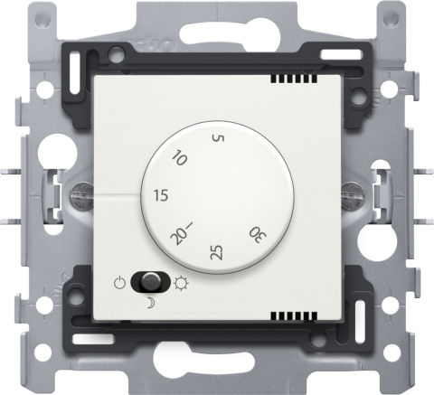 Elektroniczny termostat, kolor white