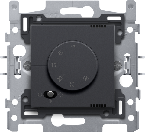 Elektroniczny termostat, kolor anthracite