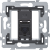1 złącze RJ45 UTP kat. 6A, model płaski, z podstawa 71 x 71 mm z mocow