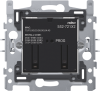 Connected double switch, base, 2 x 10 A (max. 16 A in total, 60 x 71 m