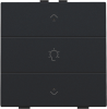 Pojedynczy przycisk sterowania ściemnianiem do Niko Home Control z dio